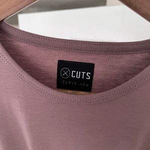 Mountain Mist L/S Crew Curve Hem